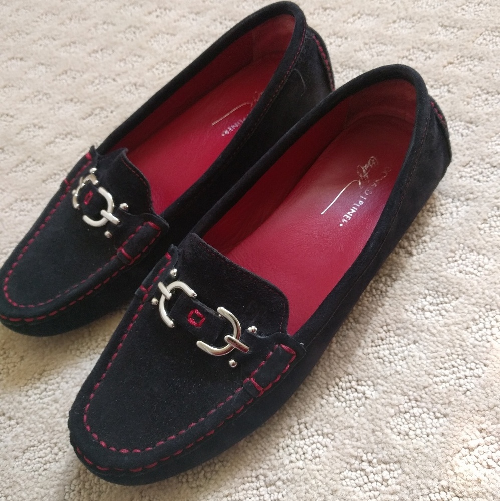 Donald Pliner Women 8 Suede Leather Driving Mocs